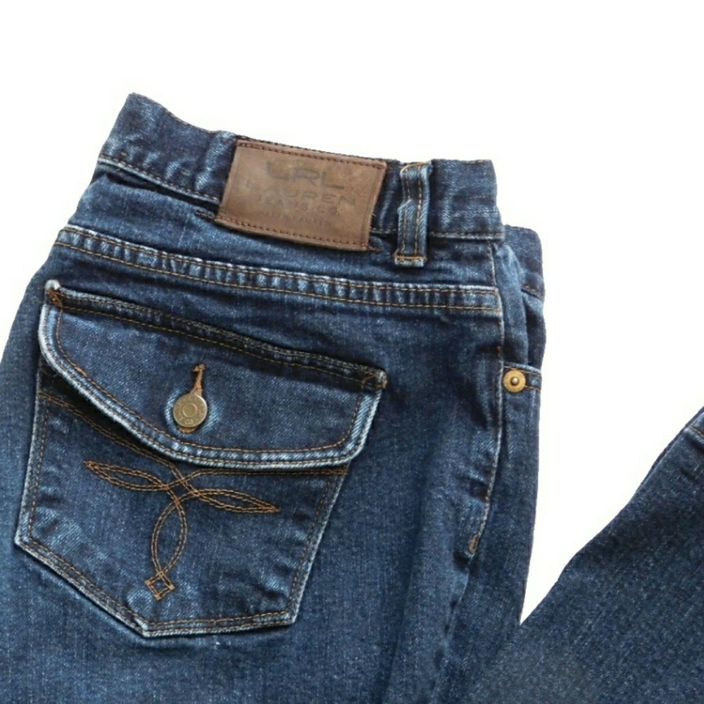 LRL LAUREN JEANS CO. WOMENS STRETCH HI RISE JEANS - Picture 3 of 7